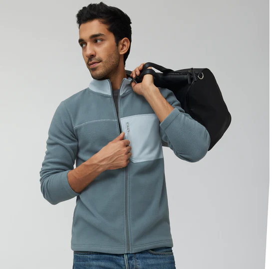 Elevate Your Cold-Weather Style with Men’s Fleece Jackets
