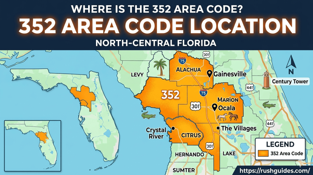 352 Area Code Location