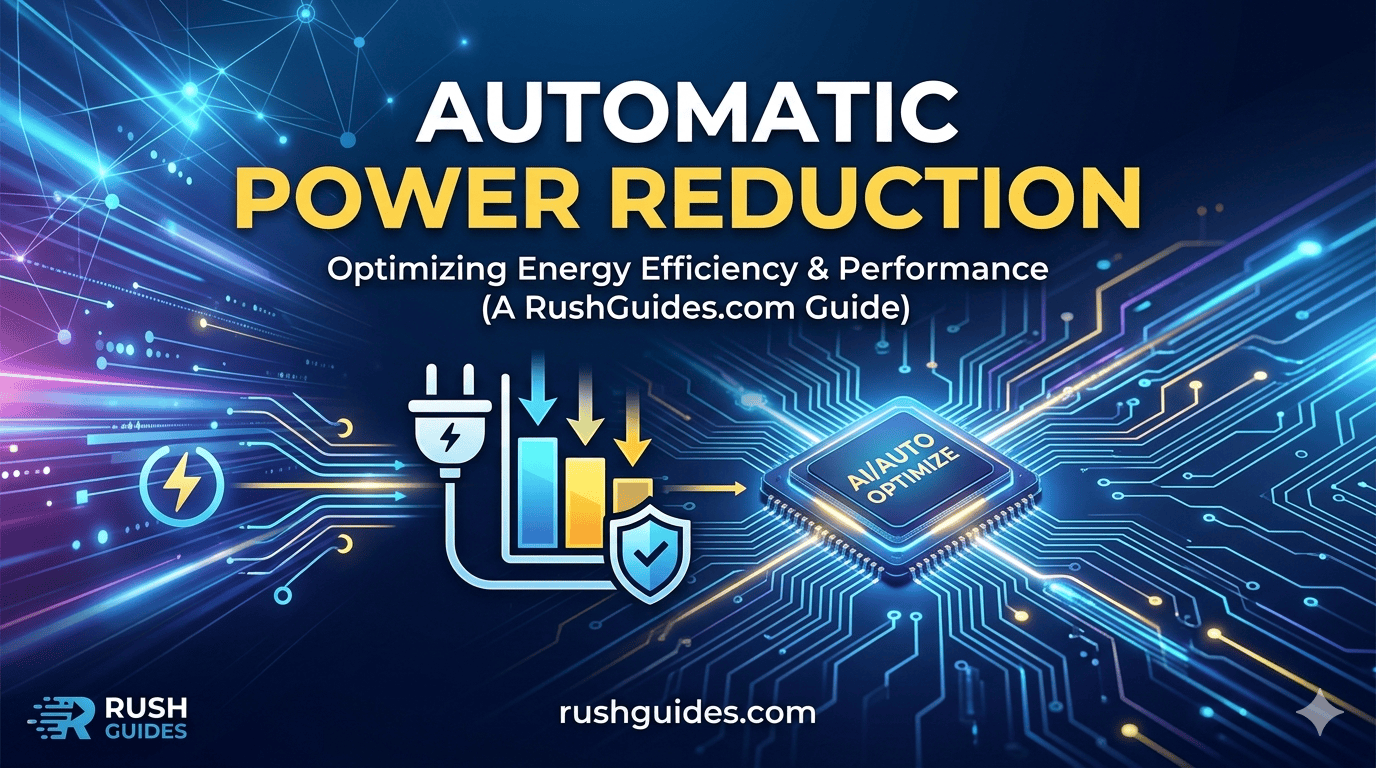 Automatic Power Reduction: How It Works and Why It Matters