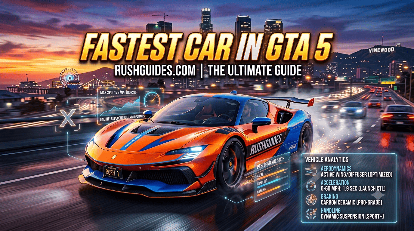 fastest car in gta 5