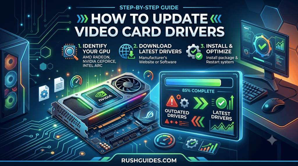 how to update video card drivers