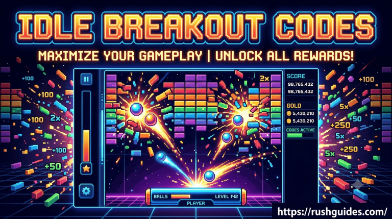 idle breakout codes