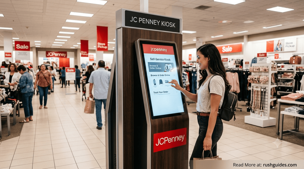 jcpenney kiosk