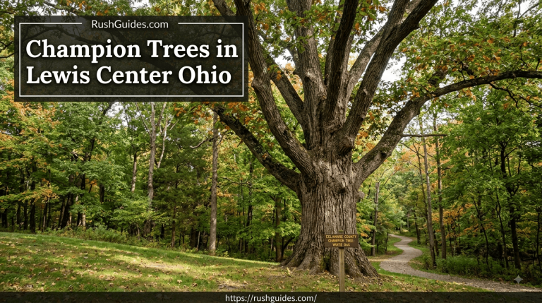 Champion Trees in Lewis Center Ohio