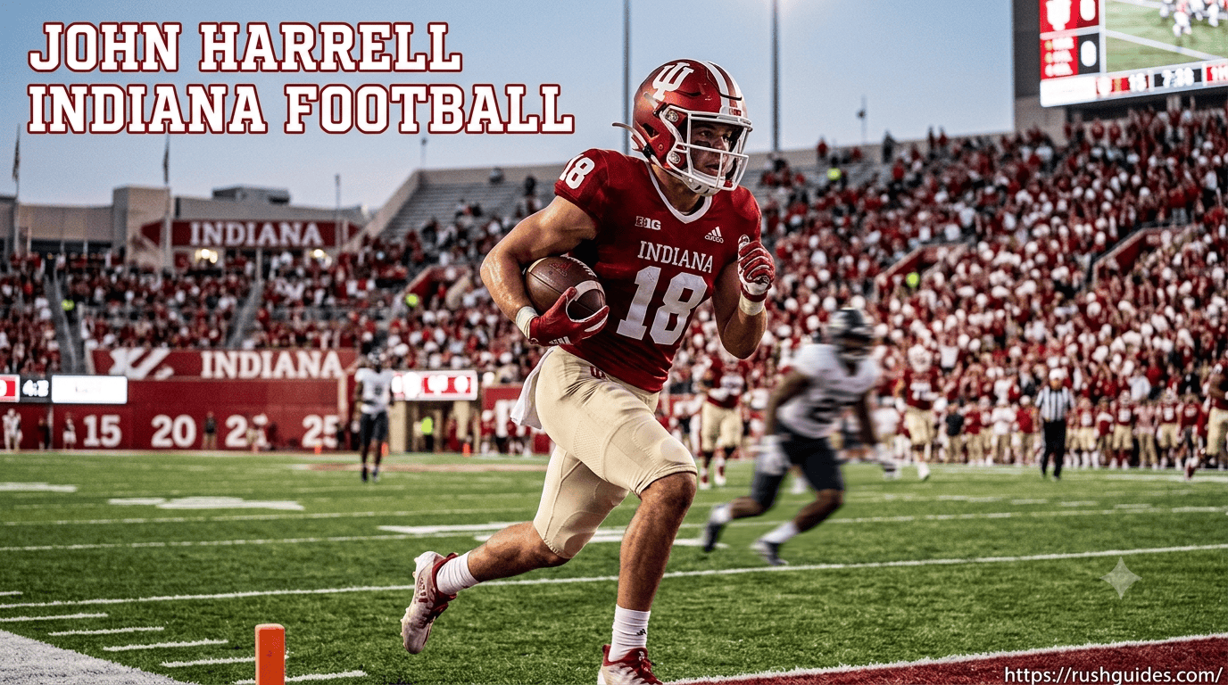 john harrell indiana football