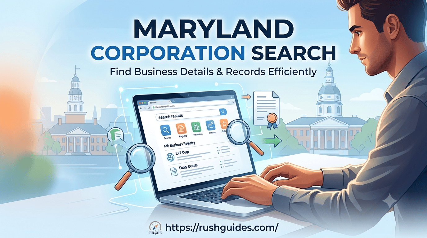 maryland corporation search